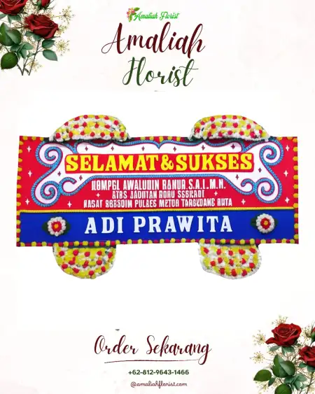 Papan Bunga Ucapan Selamat Tanjung Rambang